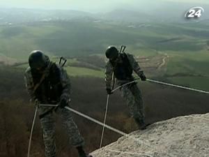 Крим: проходять тренування гірськострілецького підрозділу