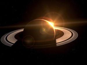 Сатурн посылает в космос радиосигналы из двух различных источников