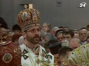 Новий патріарх УГКЦ заступає на церковний трон