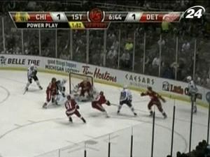 "Чикаго" в третий раз в сезоне одолело "Детройт" "Чикаго" в третий раз в сезоне одолело "Детройт"