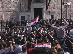 У Сирії відбуваються антиурядові акції протесту