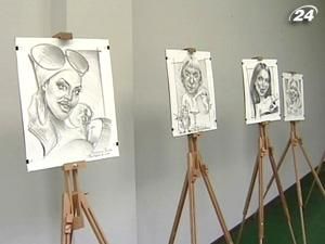 У столиці показали колекцію шаржів на відомих осіб У столиці показали колекцію шаржів на відомих осіб