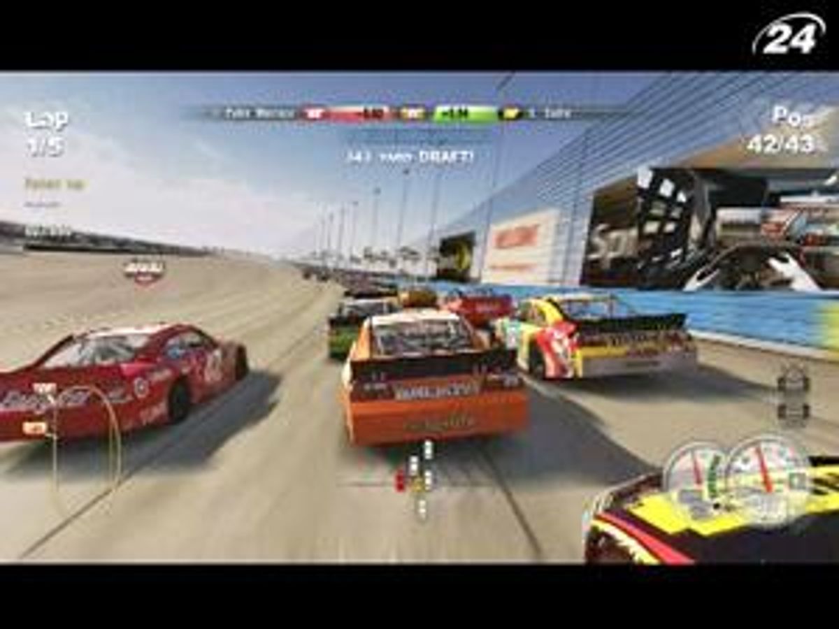 Классические американские гонки NASCAR от компании Activision - 24 Канал