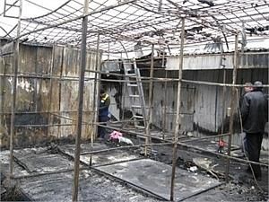 Вчера в Симферополе горел Центральный рынок Вчера в Симферополе горел Центральный рынок