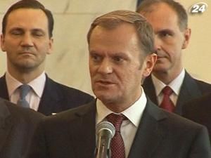 Туск: Россияне не говорят всей правды о катастрофе под Смоленском Туск: Россияне не говорят всей правды о катастрофе под Смоленском