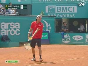 Альберт Монтаньес успешно одолел дебютного соперника Альберт Монтаньес успешно одолел дебютного соперника