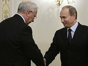 Путин поговорит с Азаровым о космосе и торговле Путин поговорит с Азаровым о космосе и торговле