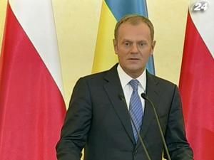 В Україну з візитом завітає Дональд Туск В Україну з візитом завітає Дональд Туск