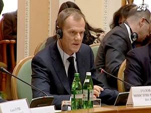 В Україні з робочим візитом побував польський прем’єр Дональд Туск В Україні з робочим візитом побував польський прем’єр Дональд Туск