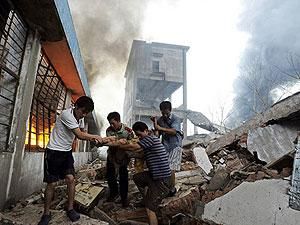 Внаслідок вибуху на заводі в Китаї загинули люди Внаслідок вибуху на заводі в Китаї загинули люди