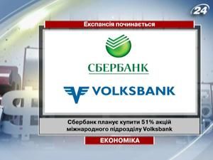 Сбербанк планує купити 51% акцій міжнародного підрозділу Volksbank Сбербанк планує купити 51% акцій міжнародного підрозділу Volksbank