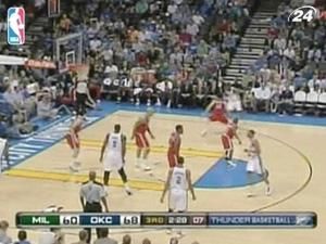 "Оклахома" на родном паркете проиграла "Милуоки" "Оклахома" на родном паркете проиграла "Милуоки"