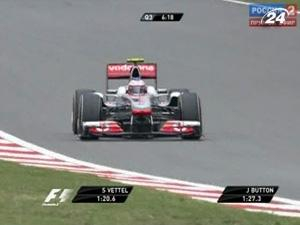 Себастьян Феттель выиграл третий поул в сезоне