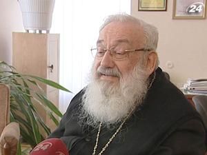 Перед Великоднем Блаженніший Любомир спілкувався з громадою Перед Великоднем Блаженніший Любомир спілкувався з громадою