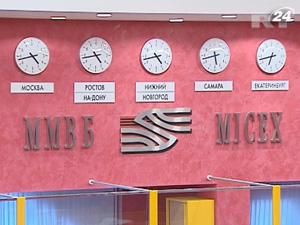 Российские ММВБ и РТС перенесли слияние на 27 апреля. Российские ММВБ и РТС перенесли слияние на 27 апреля.