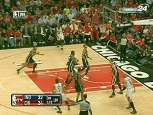 "Чикаго Булз" второй раз победили "Индиану Пейсерс" "Чикаго Булз" второй раз победили "Индиану Пейсерс"