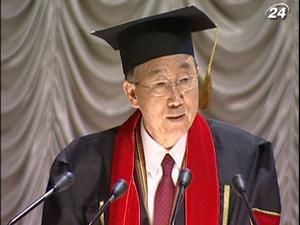 Генсек ООН выступил перед украинскими студентами Генсек ООН выступил перед украинскими студентами