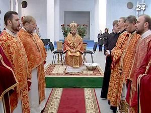 Глава УГКЦ Святослав Шевчук омыл ноги 12 священникам 