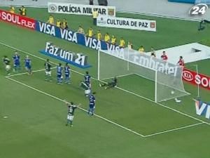 Представитель нижней лиги "Санту-Андре" не сумел пройти "Палмейрас" Представитель нижней лиги "Санту-Андре" не сумел пройти "Палмейрас"