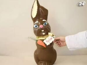 На Западе есть традиция изготавливать из шоколада зайца