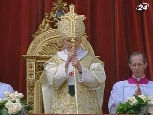 Папа Римський відслужив святкову месу перед тисячами вірян