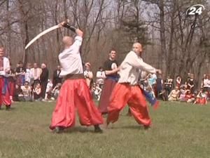 На Хортиці Великдень зустріли козаки