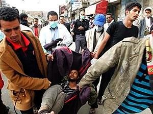 Йемен: полиция применила слезоточивый газ и водометы Йемен: полиция применила слезоточивый газ и водометы