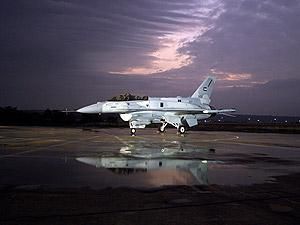 На Сицилии истребитель НАТО выкатился за пределы полосы, пилот катапультировался На Сицилии истребитель НАТО выкатился за пределы полосы, пилот катапультировался