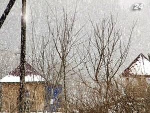 На Украину снова возвращаются снегопады 