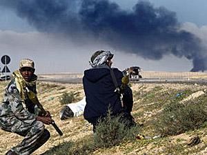 Вчора авіація НАТО знищила 6 лівійських танків Вчора авіація НАТО знищила 6 лівійських танків