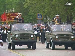 Генеральная репетиция парада победителей состоялась в Севастополе Генеральная репетиция парада победителей состоялась в Севастополе