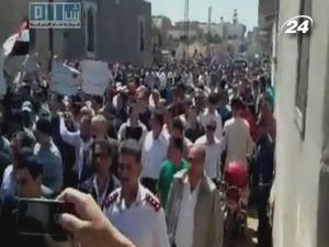 Масові демонстрації у Сирії Масові демонстрації у Сирії