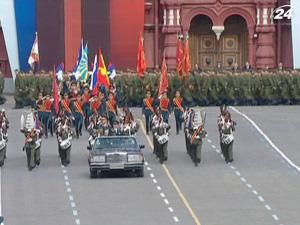 На Красной площади прошел военный парад ко Дню победы На Красной площади прошел военный парад ко Дню победы