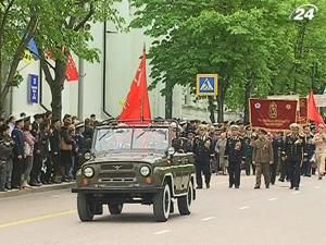 В Крыму на празднование Дня победы собрались почти 50 тысяч человек В Крыму на празднование Дня победы собрались почти 50 тысяч человек