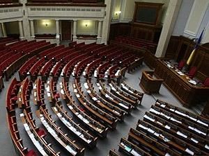НУ-НС і "БЮТ-Батьківщина" покидають сесійну залу парламенту через Луценка