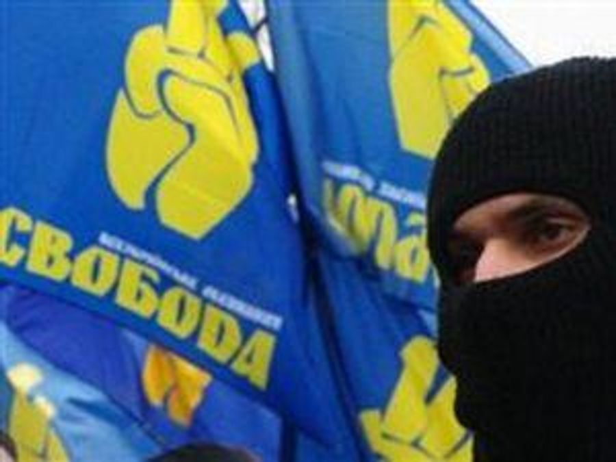 "Свободівців" звинуватили у провокації сутичок у Львові 9 травня "Свободівців" звинуватили у провокації сутичок у Львові 9 травня