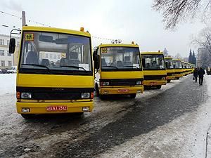 Янукович предлагает купить 2500 школьных автобусов