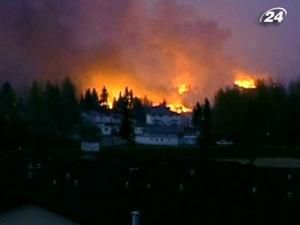 Из-за лесных пожаров эвакуировали 7000 жителей Слейв Лейк 