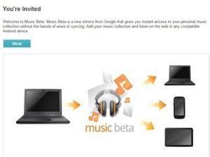 Google запрошує у музичний сервіс Google Music Beta