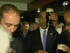 Обама посетил городок Мониголл, где в XIX в. жил его предок Обама посетил городок Мониголл, где в XIX в. жил его предок