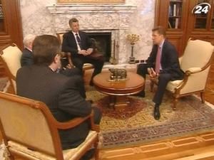 Миллер и Бойко договорились о новой цене на газ Миллер и Бойко договорились о новой цене на газ