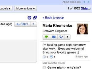 В Gmail буде зручна функція People Widget В Gmail буде зручна функція People Widget