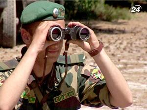 В украинских пограничников - профессиональный праздник