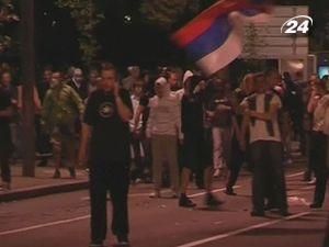 В центре Белграда разогнали акцию в защиту Младича