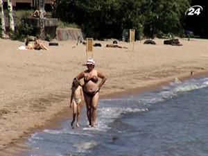 За купание в Азовском море - штраф 200 грн. За купание в Азовском море - штраф 200 грн.