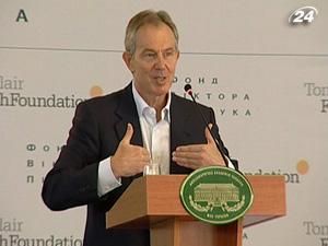 Украину посетил политик с мировым именем Тони Блэр Украину посетил политик с мировым именем Тони Блэр