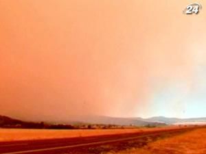 В американском штате Аризона бушуют лесные пожары