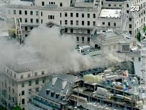 В центре Лондона вспыхнул крупный пожар