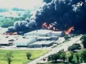В штате Луизиана взорвался химический завод