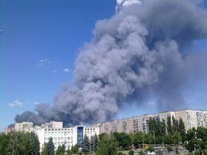 У Броварах сталася сильна пожежа (ФОТО, ВІДЕО)